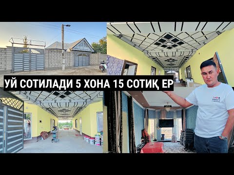 Видео: УЙ СОТИЛАДИ ХОНАИ ФУРӮШИ 5 ХОНА 15СОТИҚ ЕР ПАДВОЗ ҚИШЛОҒИДА