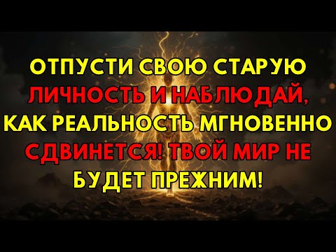 Видео: Как Отпустить Старую Личность И Заставить Реальность Мгновенно Подчиниться Вам (Эффект Наблюдателя)