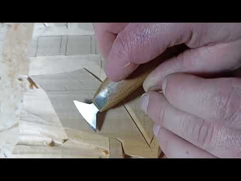 Видео: ПОДРОБНЫЙ, разбор полета стали над древесиной) Уроки резьбы на понятном языке. Сруб.