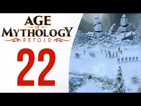 Видео: Север ⚡ Прохождение Age of Mythology: Retold #22 [Падение трезубца]