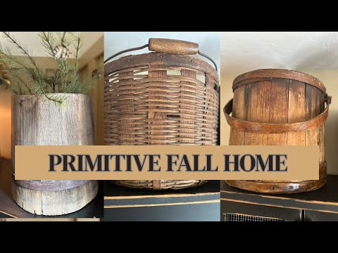 Видео: Экскурсия по осеннему дому Primitive | Уютный стиль в колониальном стиле