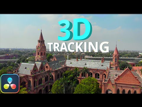 Видео: ОТСЛЕЖИВАНИЕ 3D-ТЕКСТА — ЭТО ПРОСТО | DaVinci Resolve Studio | Учебное пособие для начинающих
