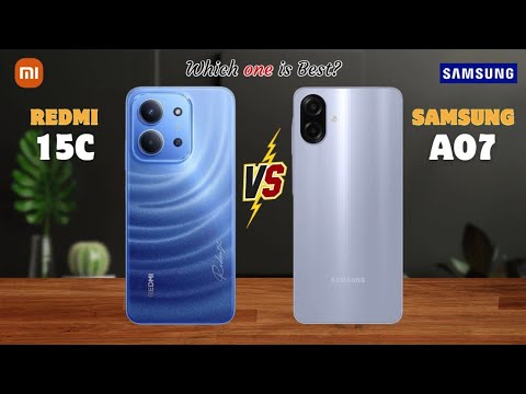 Видео: Redmi 15c против Samsung A07⚡полные сведения