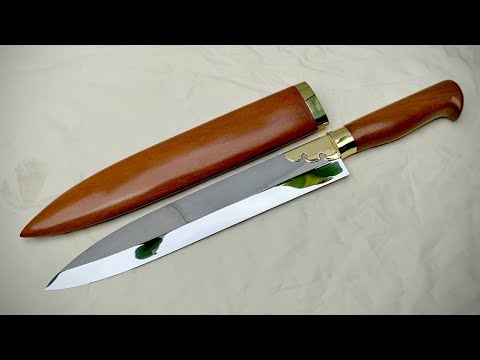 Видео: Сделать кухонный нож с ножнами