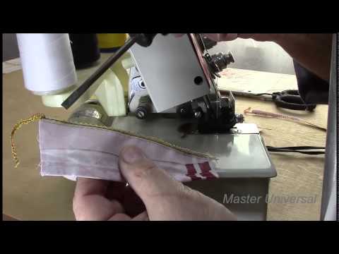 Видео: Как отрегулировать длину стежка на оверлоке Yamata FN10-4D. Видео №56.