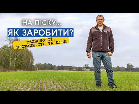 Видео: Низька врожайність на піску? Не проблема! Як заробити на нішевих культурах, переробці, тваринництві