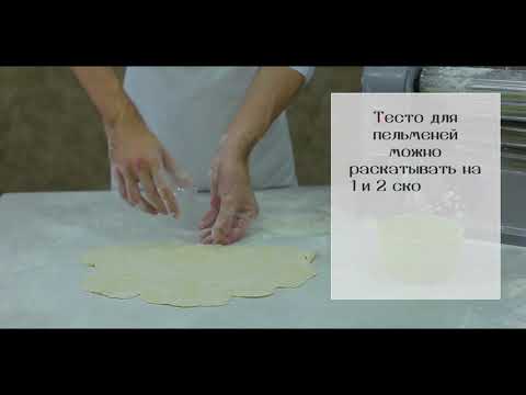 Видео: Тестораскатка МТР 07-20 для пельменей.