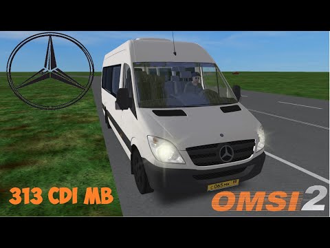 Видео: MB 313 CDI. OMSI 2 на карте Новосибирск по 45 маршруту