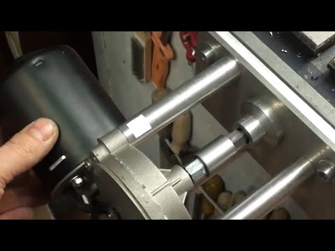 Видео: RCOG-25V # 5 продольная подача на фрезерном станке