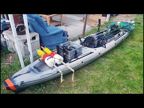 Видео: Рыболовный Каяк Мой Сетап на Морских Рыб и Крабов 2020 (Fishing Kayak)