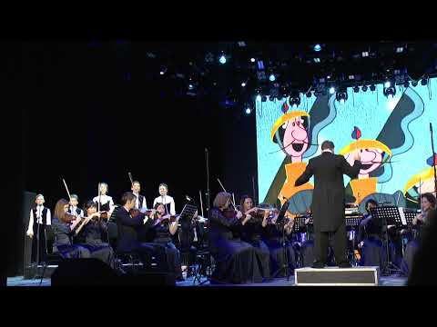 Видео: Мультконцерт, Уфа, 19.12.21 г. НСО РБ,  «Песня охранников», рук. Хомич Г. В.