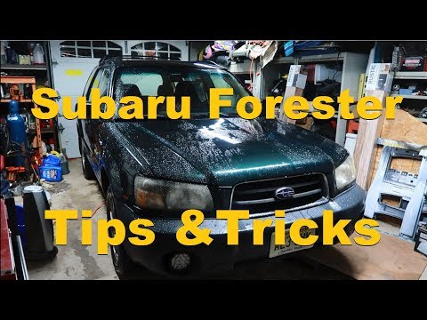 Видео: Subaru Forester: советы и рекомендации — снижение шума ветра, кастомные противотуманные фары, рем...
