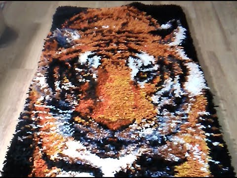 Видео: Ковровая вышивка крючком: пошаговый мастер-класс для начинающих А-Я