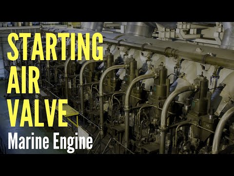 Видео: Пусковой воздушный клапан #морскойдвигатель #воздушныйклапан #пусковойвоздух