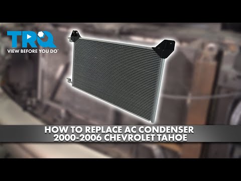 Видео: Как заменить конденсатор кондиционера Chevrolet Tahoe 2000-2006 годов