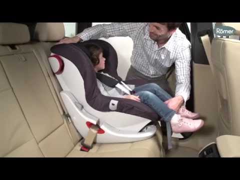 Видео: Установка автокресла ROMER KING II (RU)