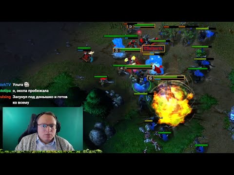 Видео: Ночной Warcraft III | VooDooSh vs Chubarik