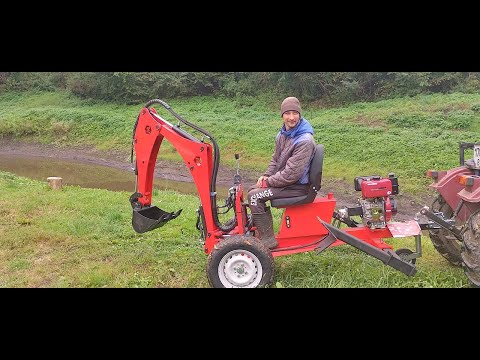 Видео: Екскаватор МД-1 minidiger Клієнт з Полтави