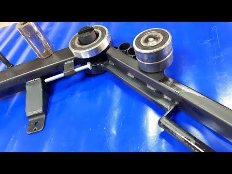 Видео: Самоделка для гибки сетки, решётки. ARMATURE BEND