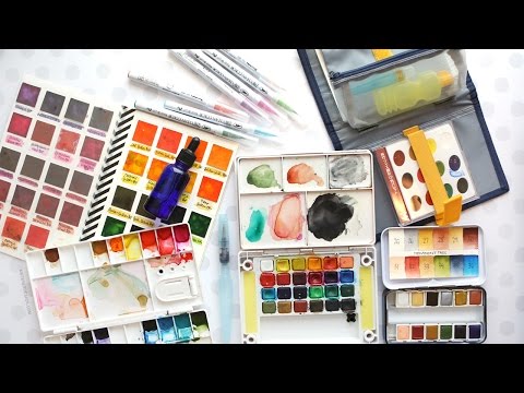 Видео: Путешествие с акварелью — мои рекомендации