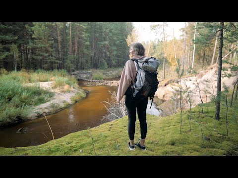 Видео: Поход в лес и тест нового снаряжения - Двутавр от ЧиллСкилл. Два гамака - одно целое. Обзор.