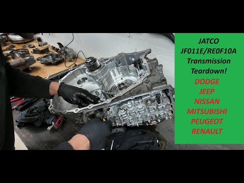 Видео: ЧАСТЬ 2 - Трансмиссия CVT JF011E | Разборка Dodge Caliber 2007 (Nissan, Jeep, Mitsubishi CVT)