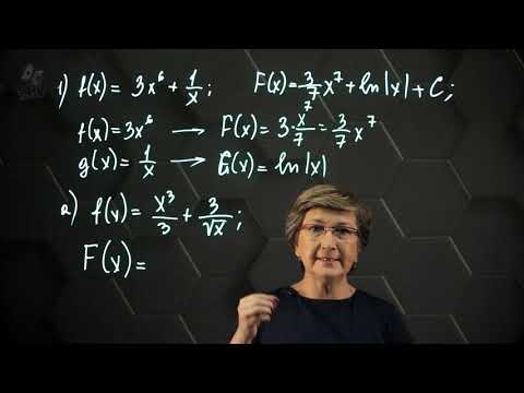 Видео: Первообразная. Практическая часть. 11 класс.