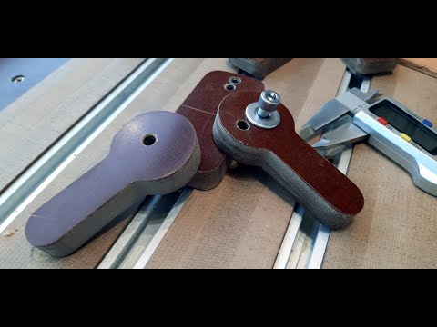 Видео: Переделал эксцентриковый зажим из текстолита.