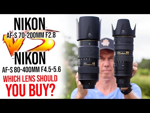 Видео: Nikon 70-200mm против Nikon 80-400mm | Какой объектив выбрать?
