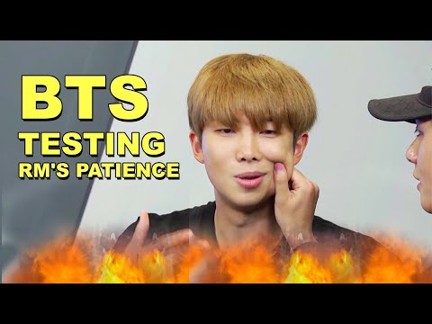 Видео: BTS испытывает терпение RM