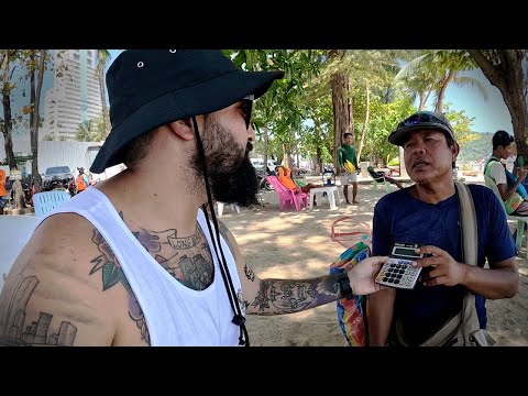 Видео: Сказать «Да» каждому продавцу на Пхукете, Таиланд 🇹🇭 (Пляж Патонг)