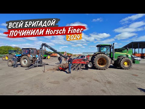 Видео: Я не сдаюсь с полем Семион-7... "Новый" тракторист John Deere 6170M в работе.