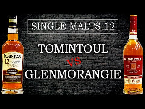 Видео: Tomintoul 12 vs Glenmorangie 12 Lasanta. Сингл-молты 12 лет: Часть 13.