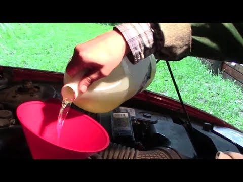 Видео: Безопасная промывка двигателя дизельным топливом