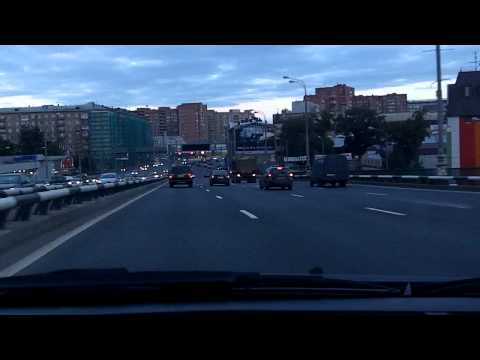 Видео: Отрадное - Текстильщики / Otradnoye - Tekstilshiki 01/09/2012 (timelapse 4x)