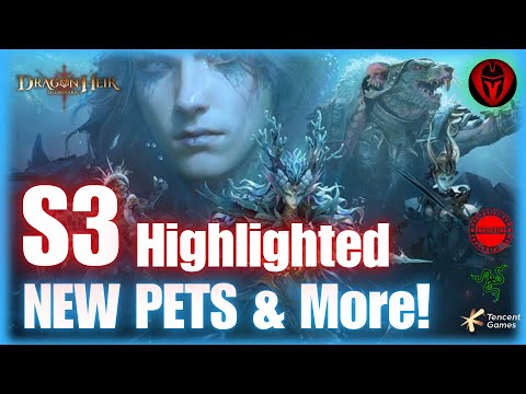 Видео: 🔥 ОГРОМНОЕ обновление 3-го сезона! СКОРО Выйдут питомцы, вихрь, новые герои и предметы! | Dragonh...