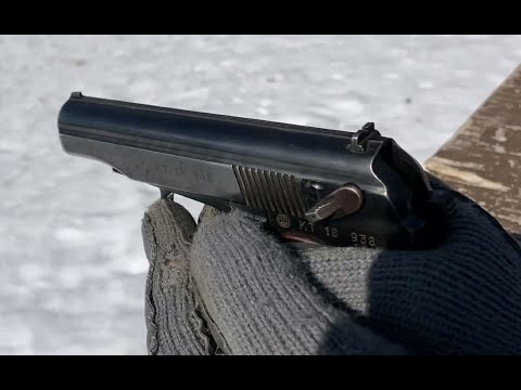 Видео: Пистолет Макарова  Стрельба на 100 метров по силуэту и стали