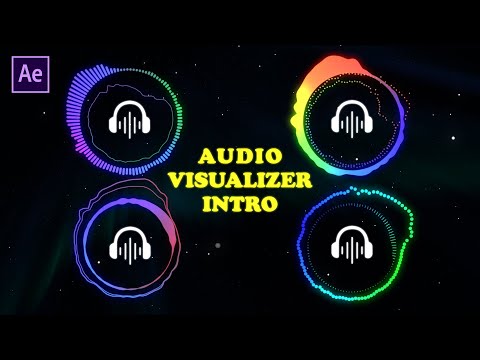 Видео: Визуализация звука с Audio Spectrum I Audio Spectrum in After Effects