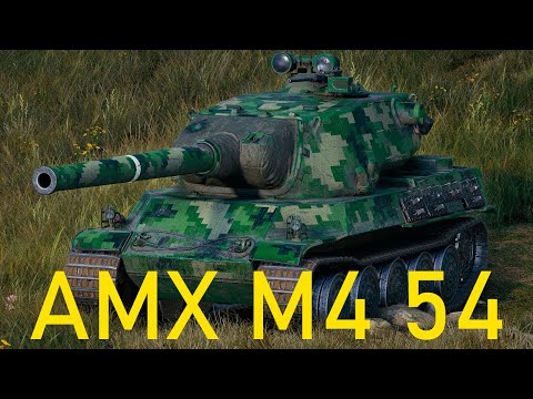 Видео: AMX M4 54 обзор на тяжа с пушкой нового поколения