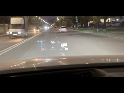 Видео: Долгожданный правильный яндекс навигатор на проекцию в LiAuto