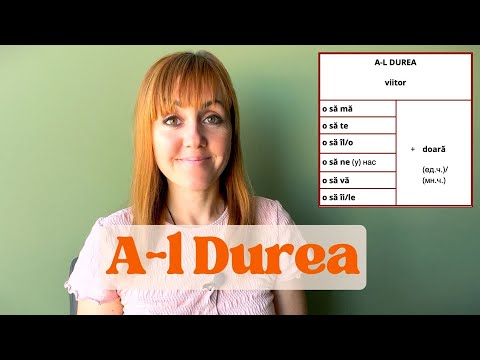 Видео: Глагол A-l durea в прошедшем и будущем времени