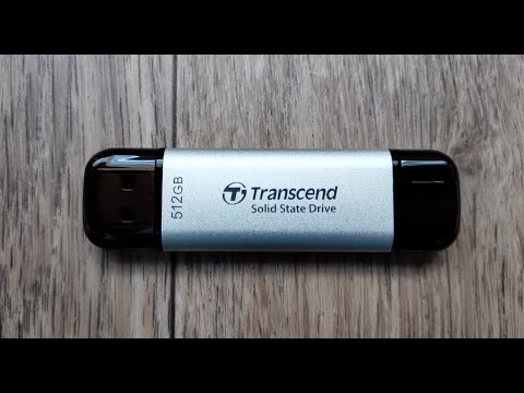 Видео: Обзор SSD Transcend ESD310S с ёмкостью 512ГБ