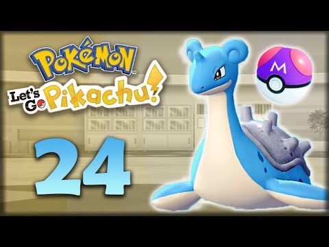 Видео: ЛАПРАС И МАСТЕРБОЛ - Pokemon: Let's Go, Pikachu #24 - Прохождение (ПОКЕМОНЫ НА НИНТЕНДО СВИЧ)
