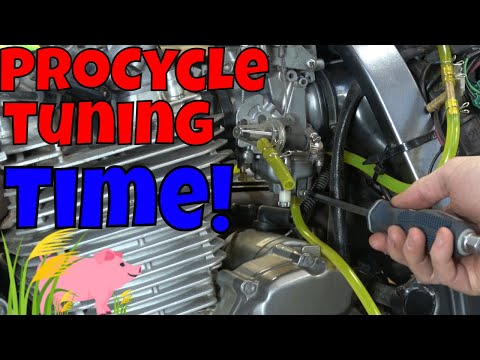 Видео: Я покажу вам, как настроить комплект жиклера Procycle, установленный в моем DR650.