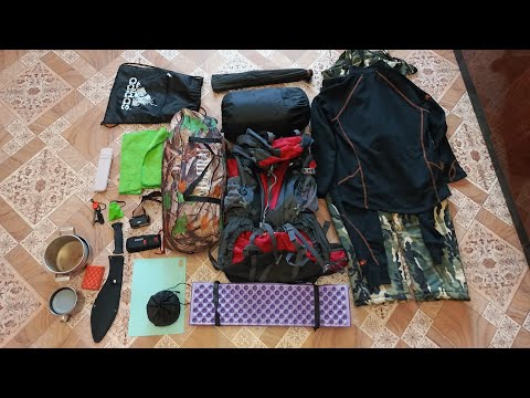 Видео: Собираю рюкзак в поход и что я беру с собой#поход#туризм