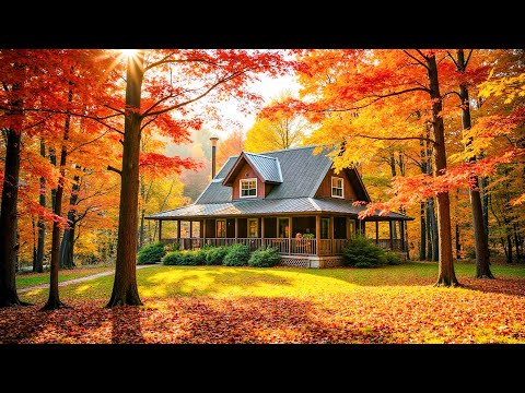 Видео: Музыка лечит сердце и сосуды 🍁Зачарованный осенний лес с красивой расслабляющей музыкой
