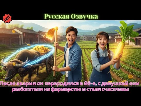 Видео: После аварии он переродился в 80-е, с девушкой они разбогатели на фермерстве и стали счастливы
