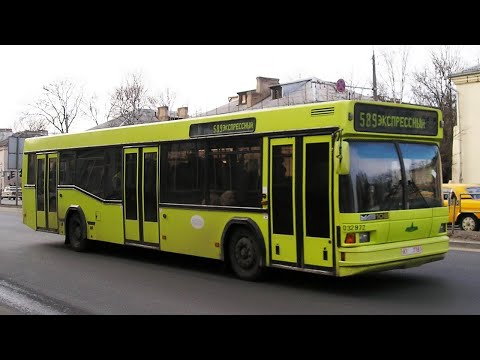 Видео: ИНФОРМАТОР автобусного маршрута №589 г. Минска (голос Эдуарда Данченко)