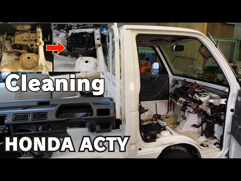 Видео: Очистка салона легких грузовиков.