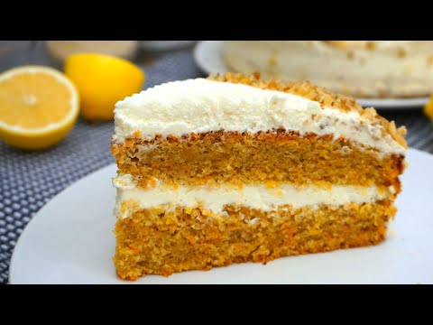 Видео: Морковный Торт с Необычным Кремом! Carrot Cake | Кулинарим с Таней